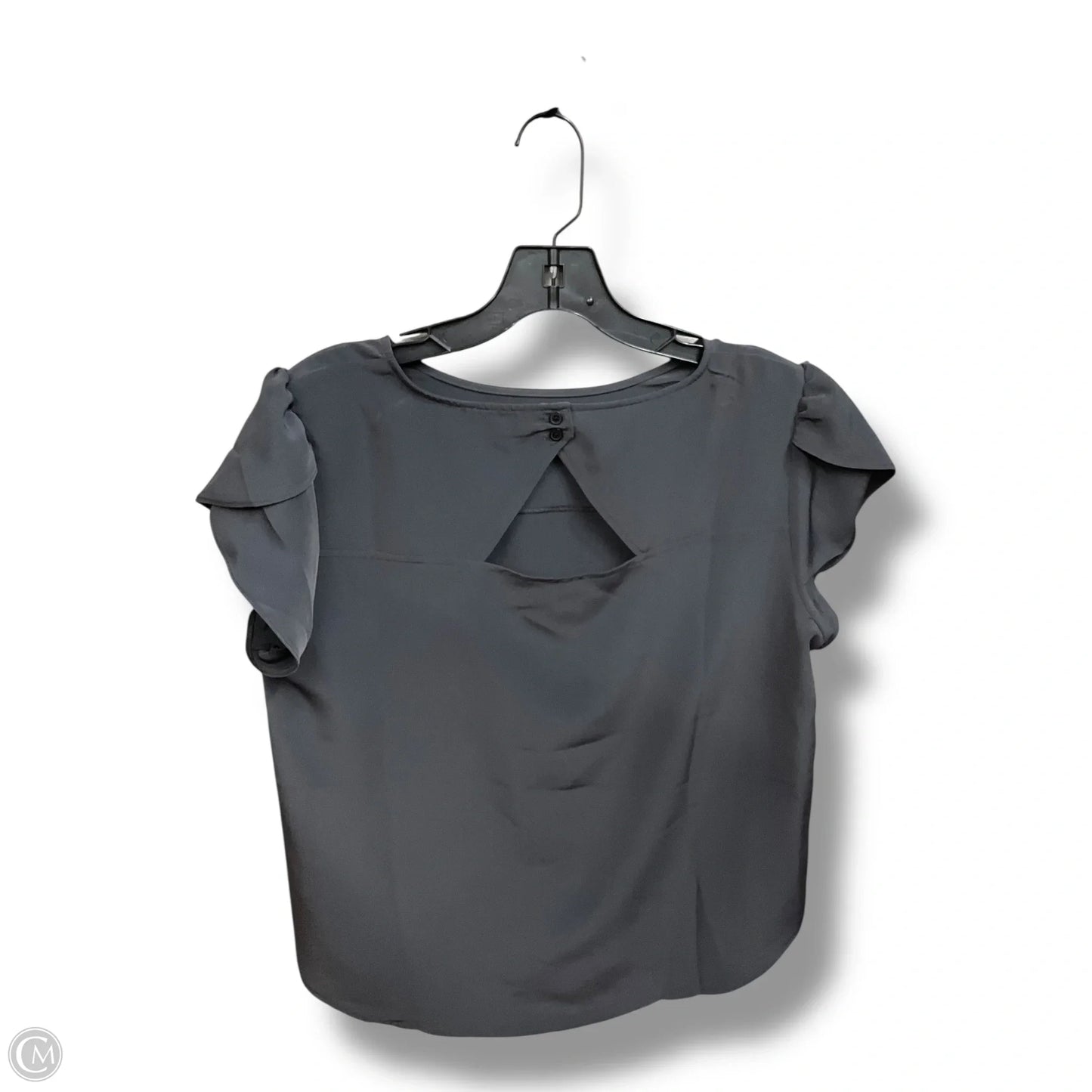 Top Sleeveless By Loft In Grey, Size: Mp