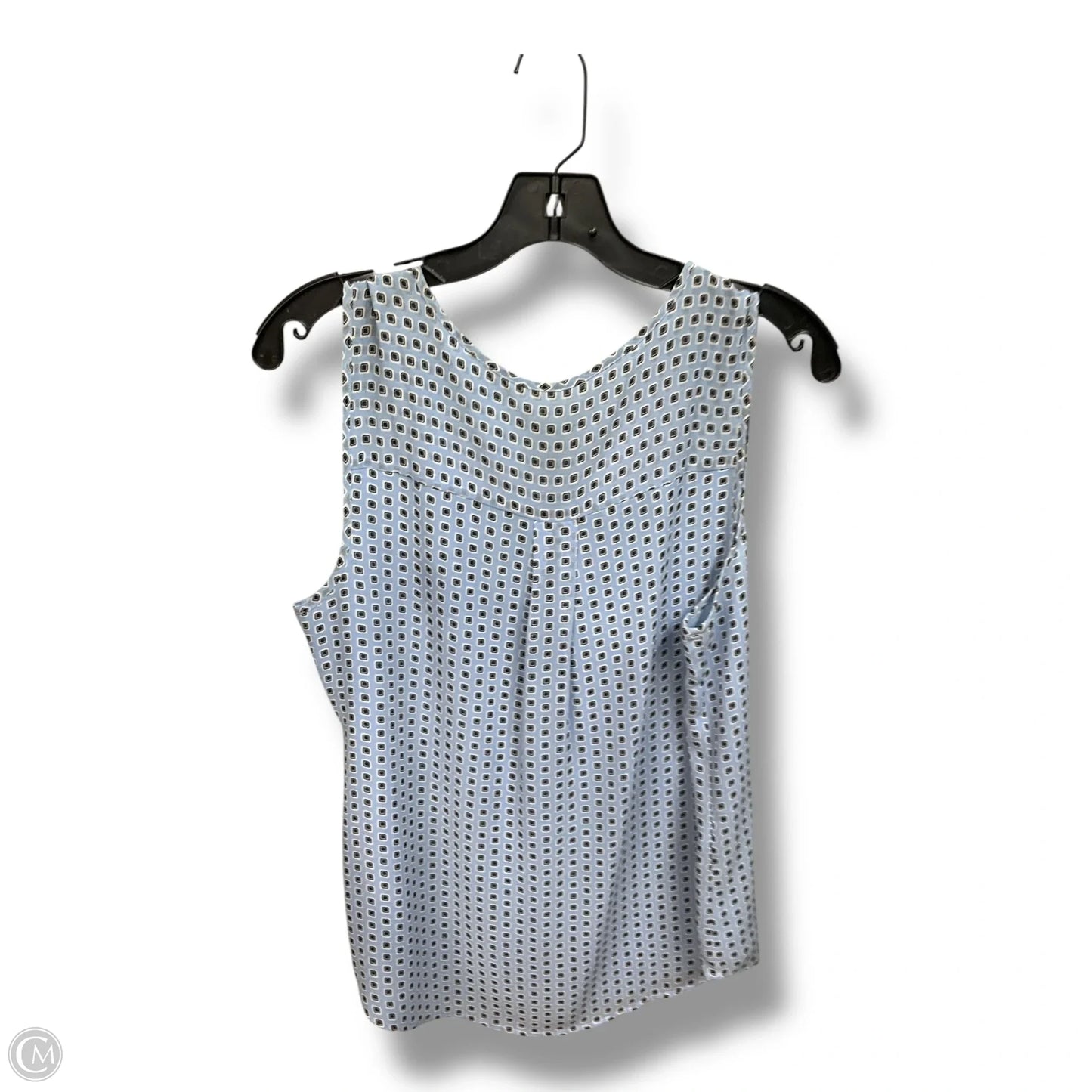 Top Sleeveless By Ann Taylor In Blue, Size: M
