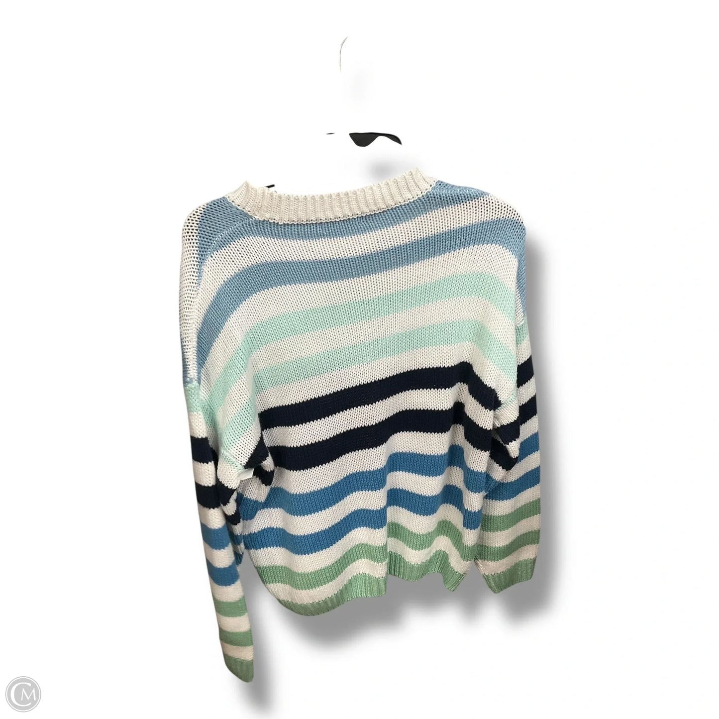 Sweater By Kirundo In Striped Pattern, Size: M