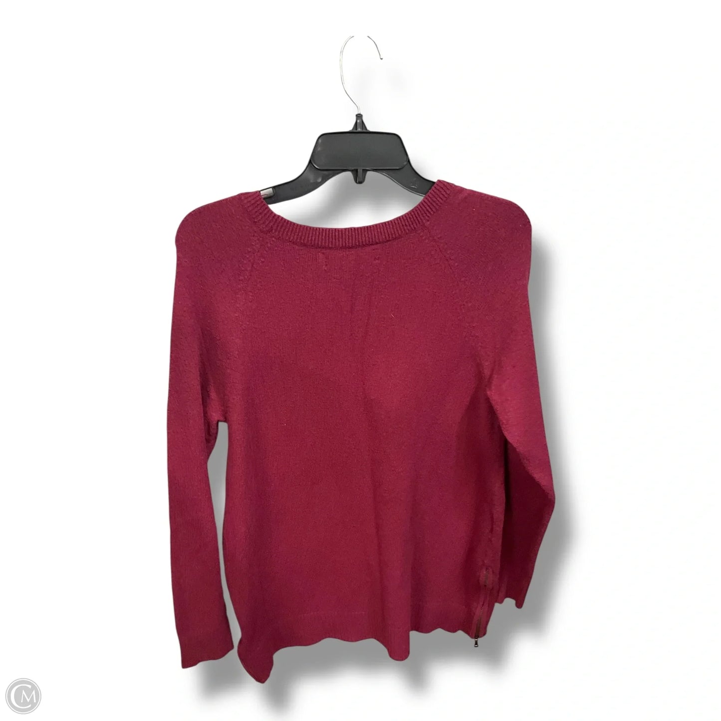 Sweater By Loft In Maroon, Size: M
