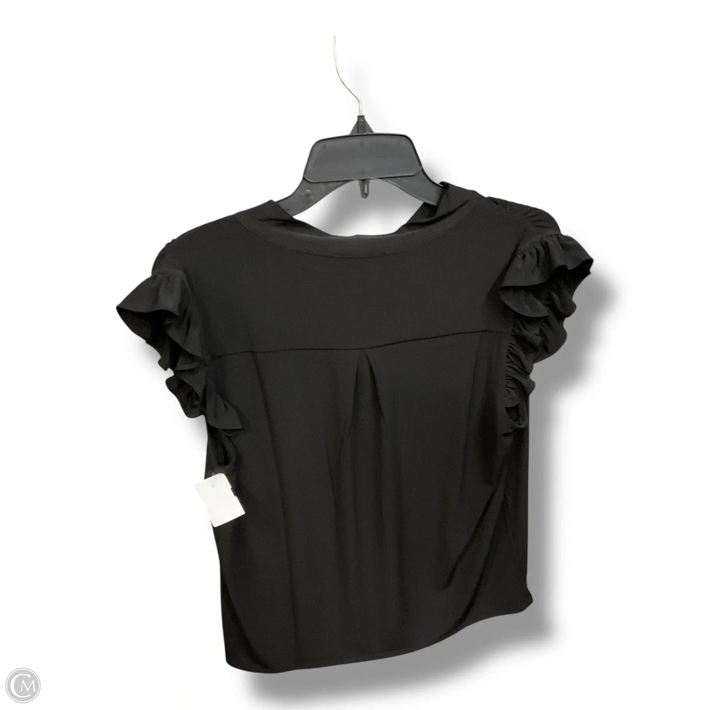 Top Sleeveless By Tahari In Black, Size: L