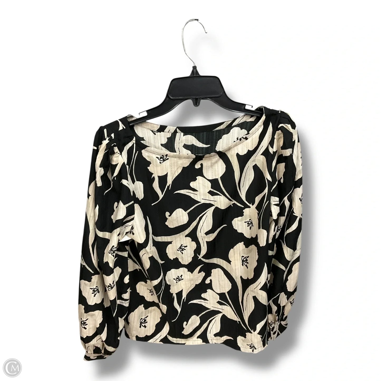 Top 3/4 Sleeve By Clothes Mentor In Black, Size: Xl