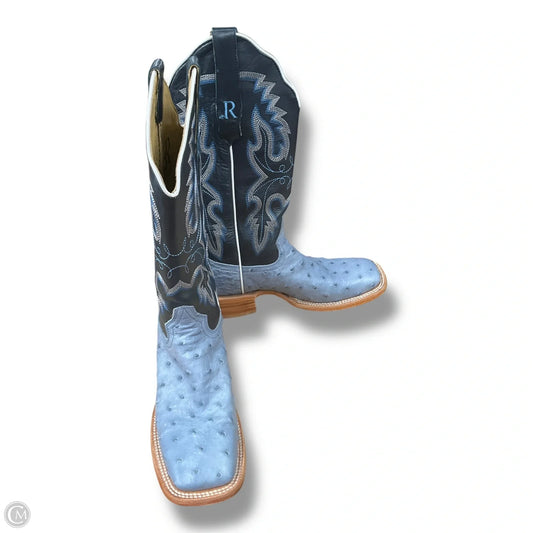 Boots Western By Clothes Mentor In Blue, Size: 7.5