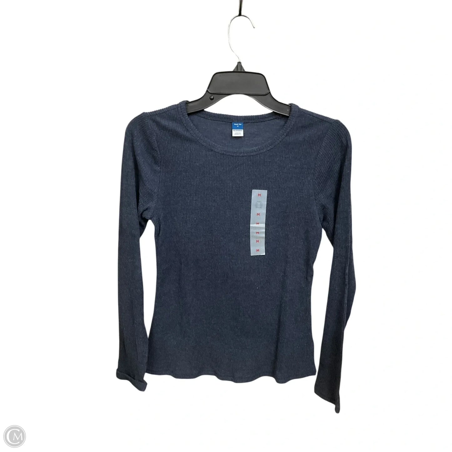 Top Long Sleeve By Old Navy In Blue, Size: M