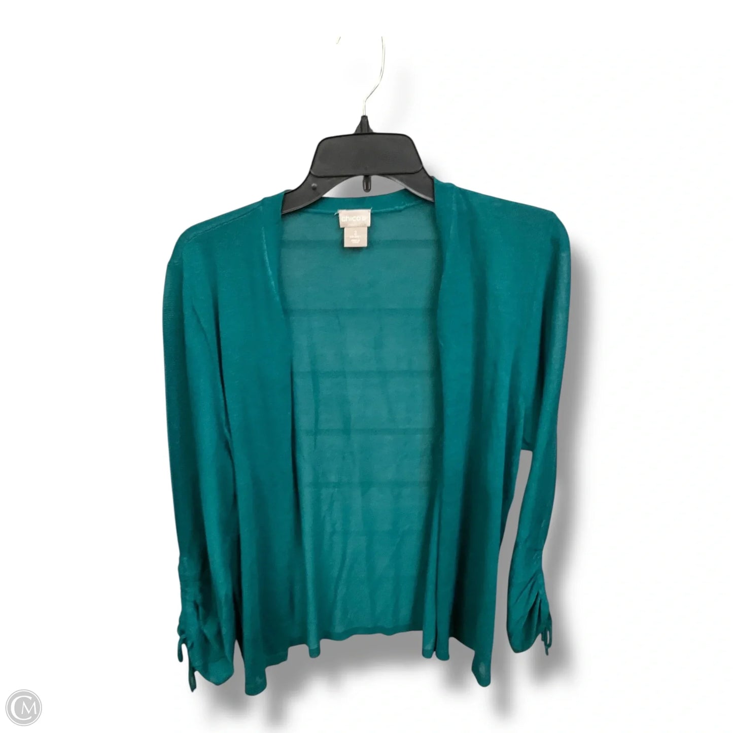 Cardigan By Chicos In Green, Size: L