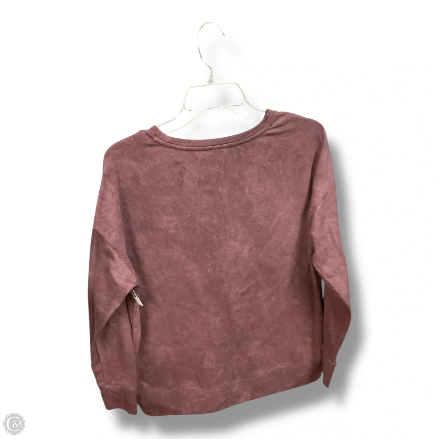Athletic Sweatshirt Collar By 32 Degrees In Maroon, Size: M