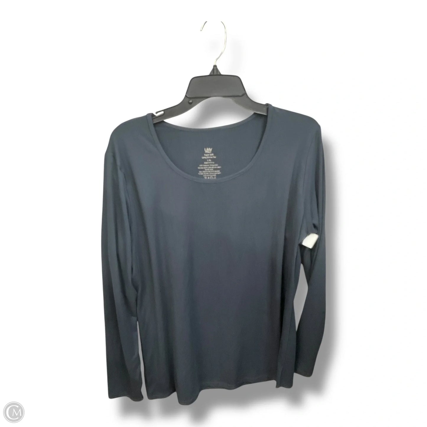 Top Long Sleeve By Lildy In Blue, Size: L