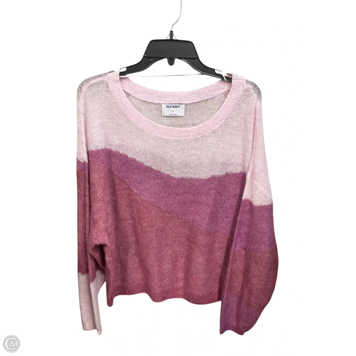 Sweater By Old Navy In Pink, Size: Xl