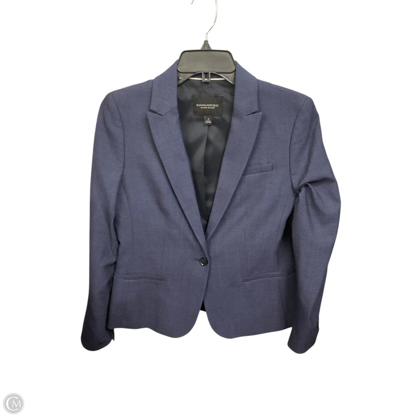 Blazer By Banana Republic In Blue, Size: S
