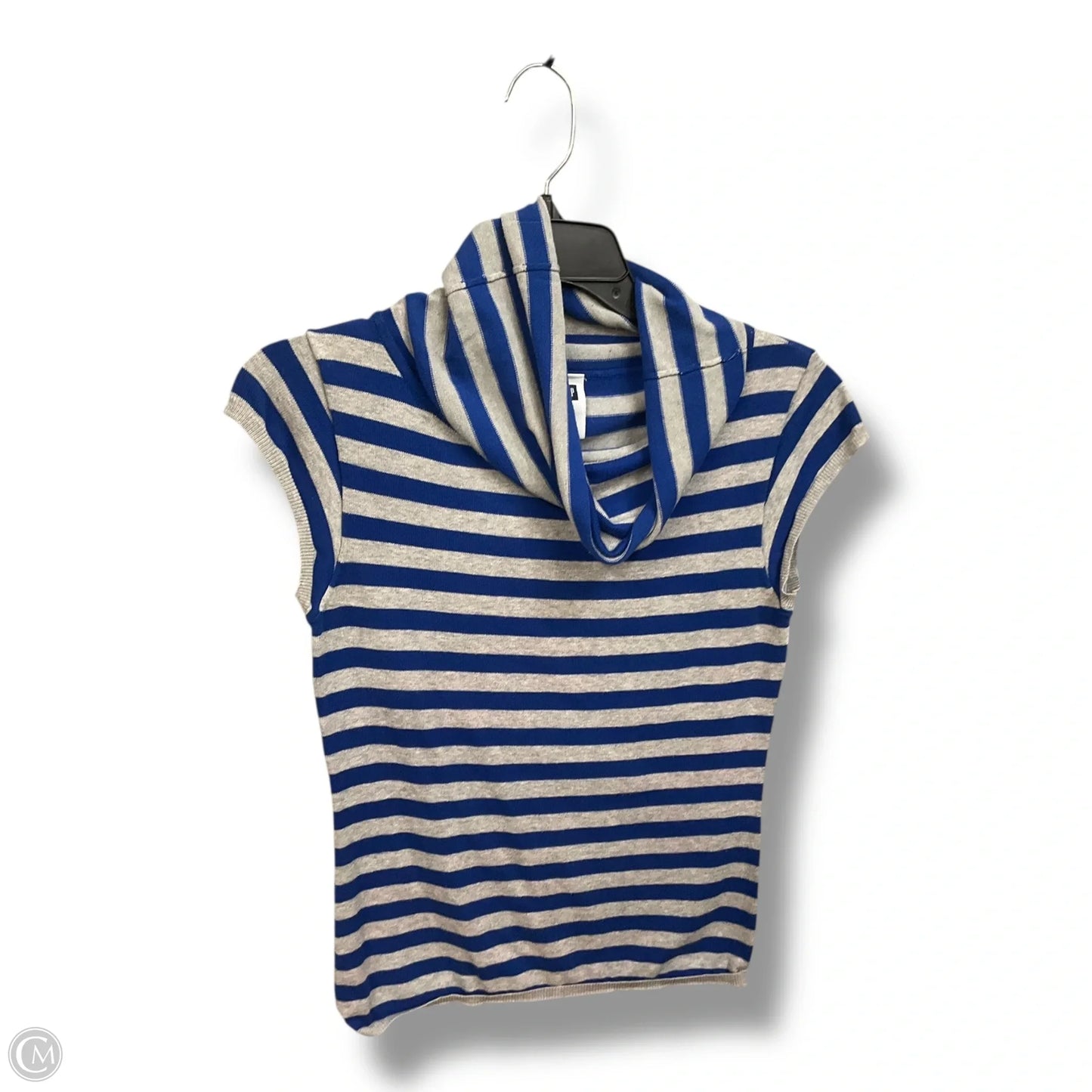 Top Sleeveless By Gap In Striped Pattern, Size: M