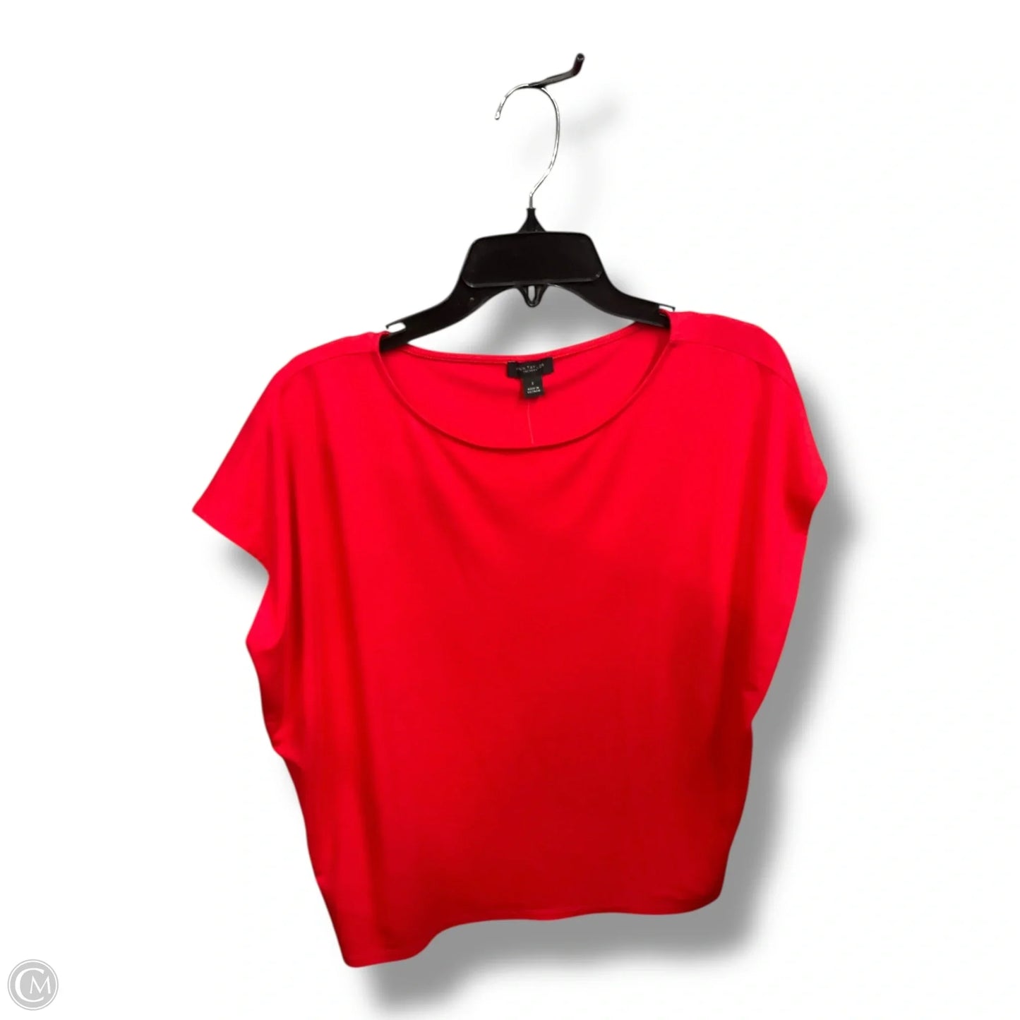 Top Sleeveless By Ann Taylor In Red, Size: S