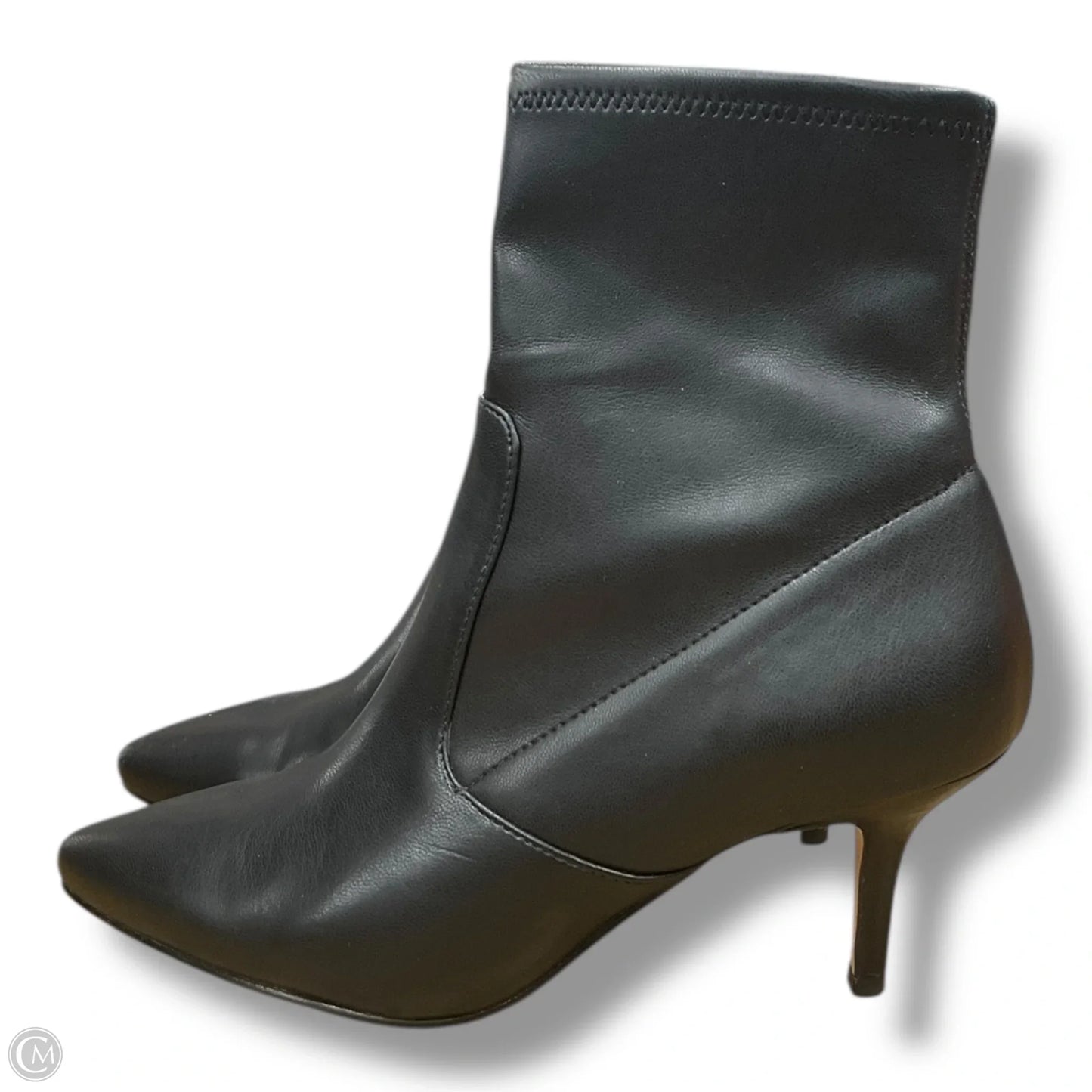 Boots Ankle Heels By Marc Fisher In Black, Size: 7.5