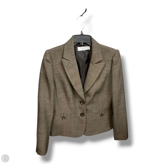 Blazer By Tahari In Brown, Size: M