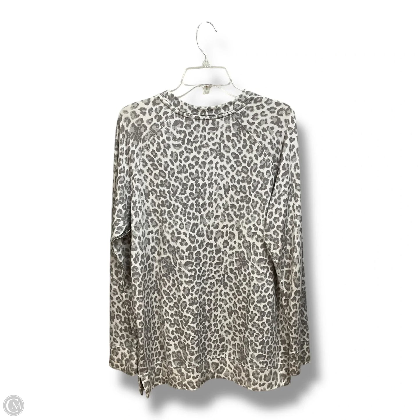 Top Long Sleeve By Tahari In Animal Print, Size: M