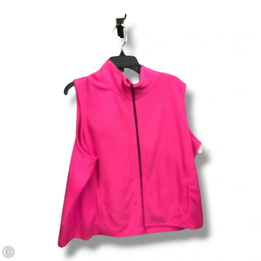 Vest Fleece By Everlast In Pink, Size: 2x