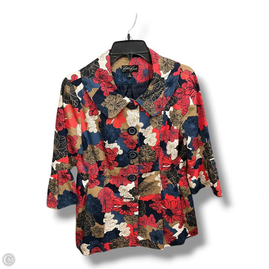 Jacket Other By Clothes Mentor In Floral Print, Size: S