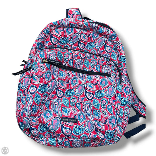 Backpack By Simply Southern, Size: Large