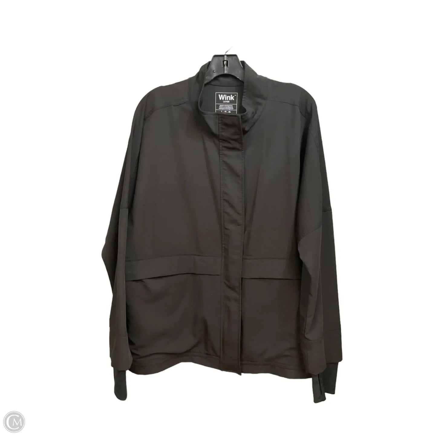Jacket Other By Clothes Mentor In Black, Size: L