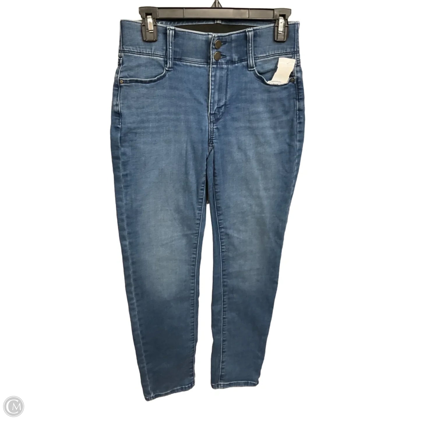 Jeans Skinny By Nine West In Blue Denim, Size: 4