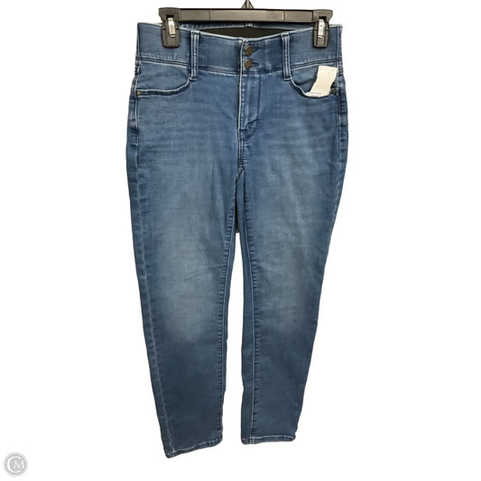 Jeans Skinny By Nine West In Blue Denim, Size: 4