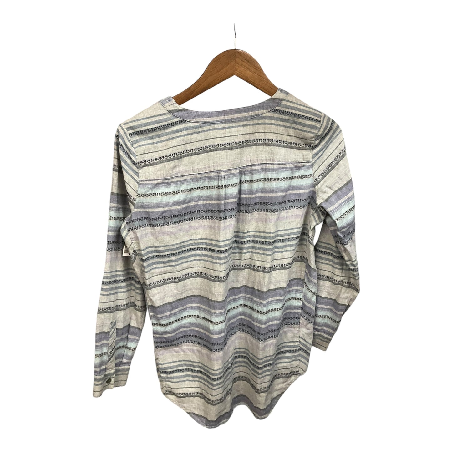 Top Long Sleeve By J. Jill In Multi-colored, Size: Xs