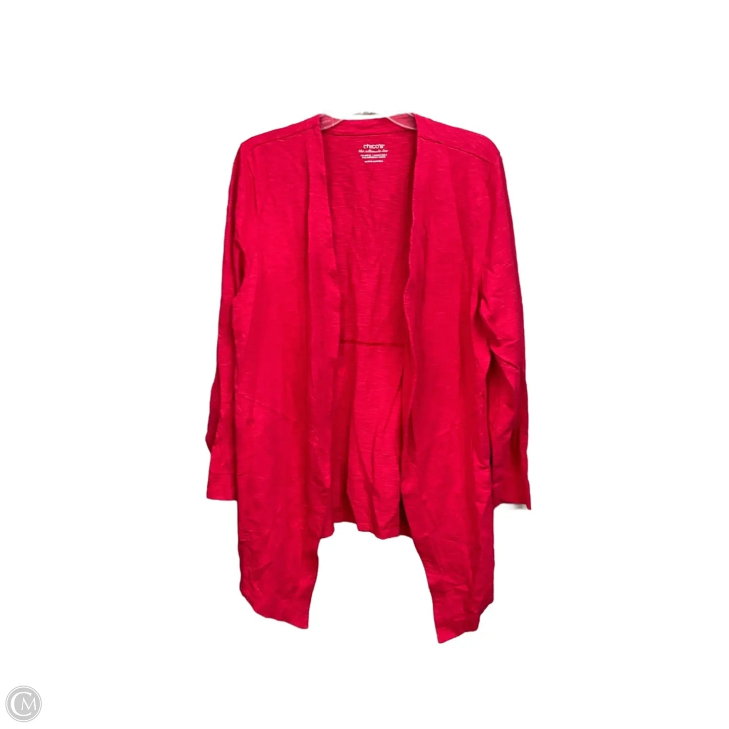 Cardigan By Chicos In Red, Size: Xl