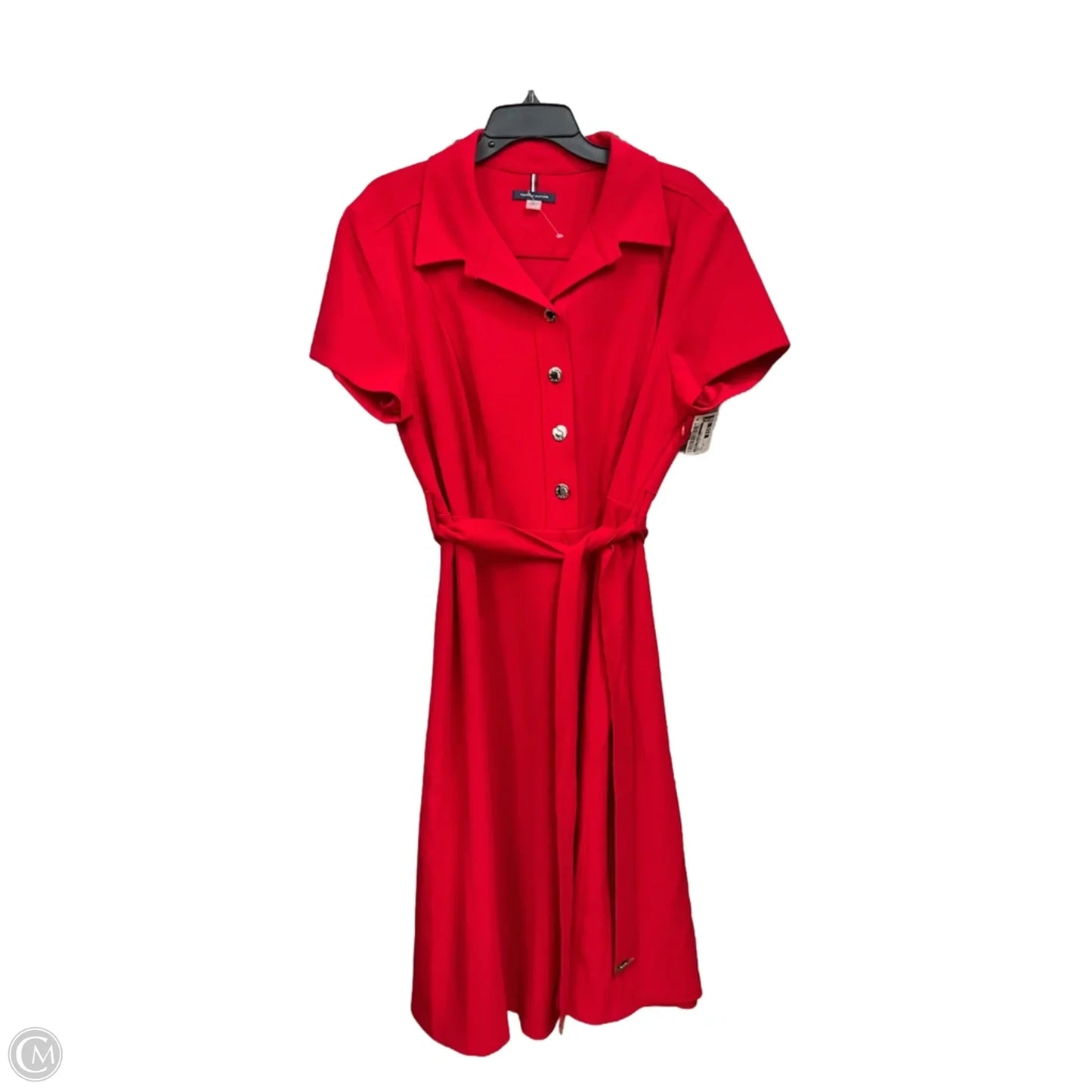 Dress Casual Maxi By Tommy Hilfiger In Red, Size: 2x