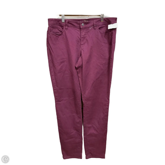 Pants Other By Loft In Maroon, Size: 14