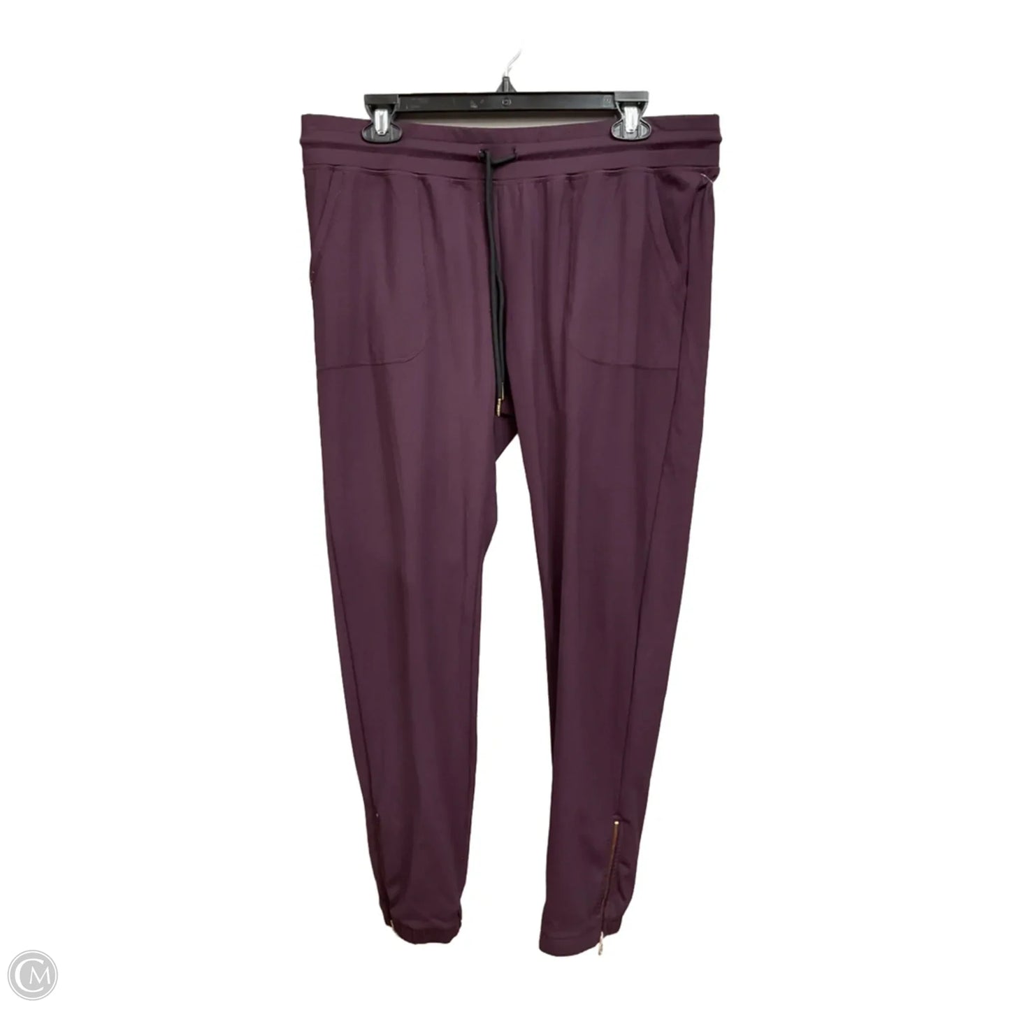 Athletic Pants By Zyia In Maroon, Size: Xl