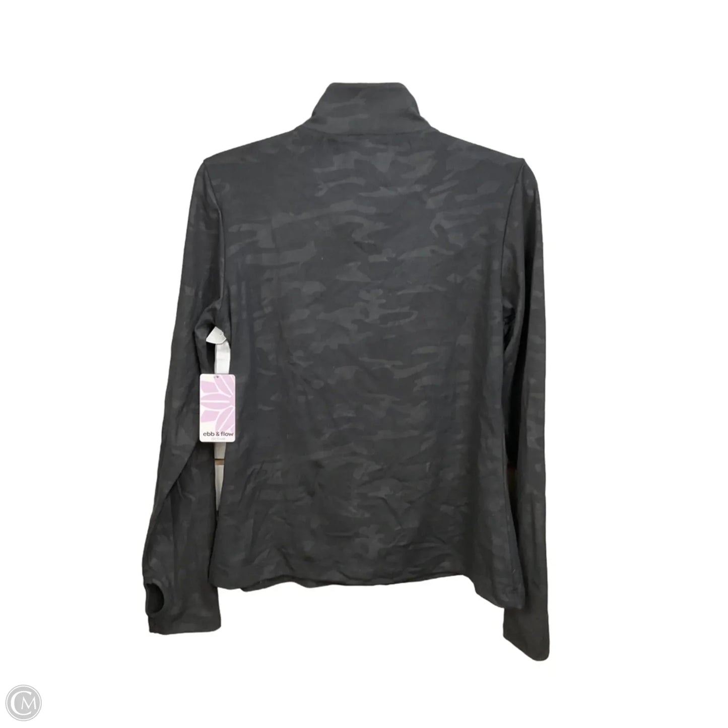 Athletic Jacket By Clothes Mentor In Black, Size: L