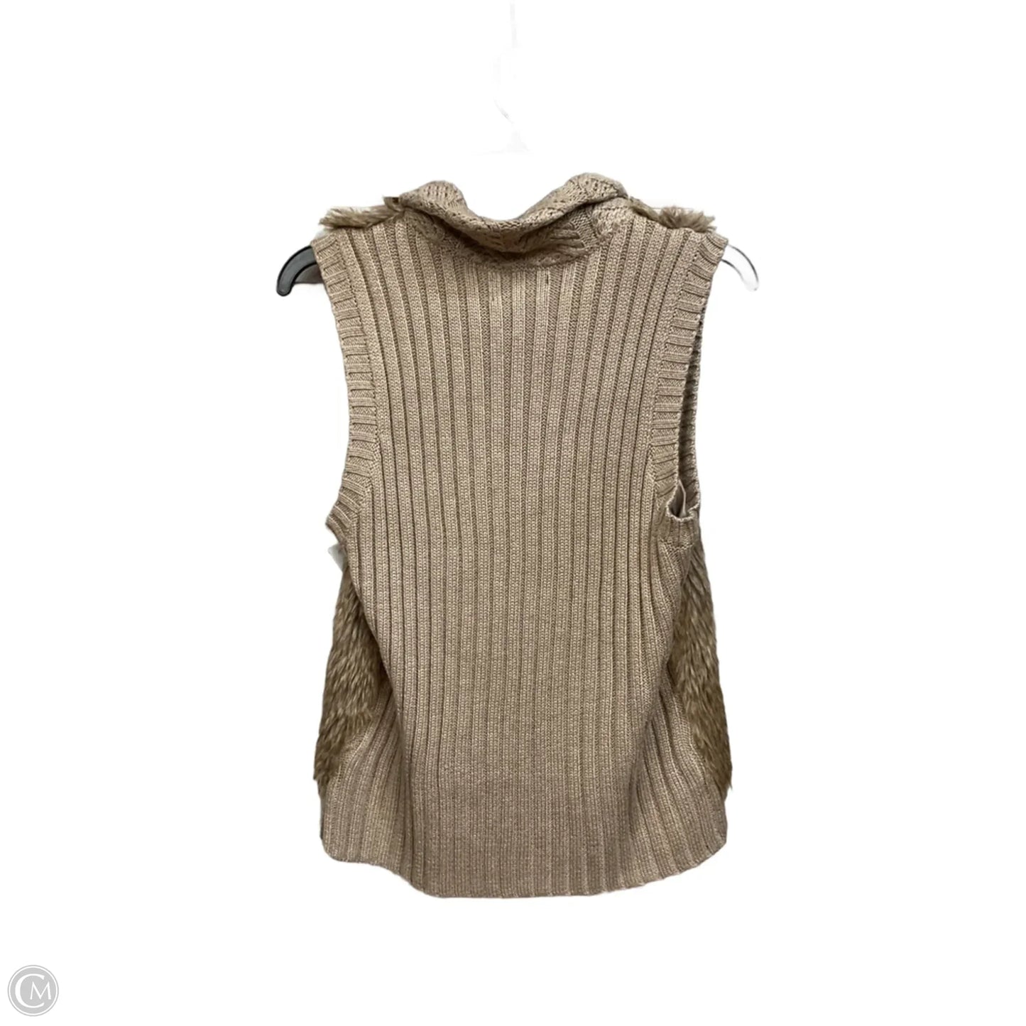 Vest Sweater By Fenn Wright Manson In Tan, Size: Xl