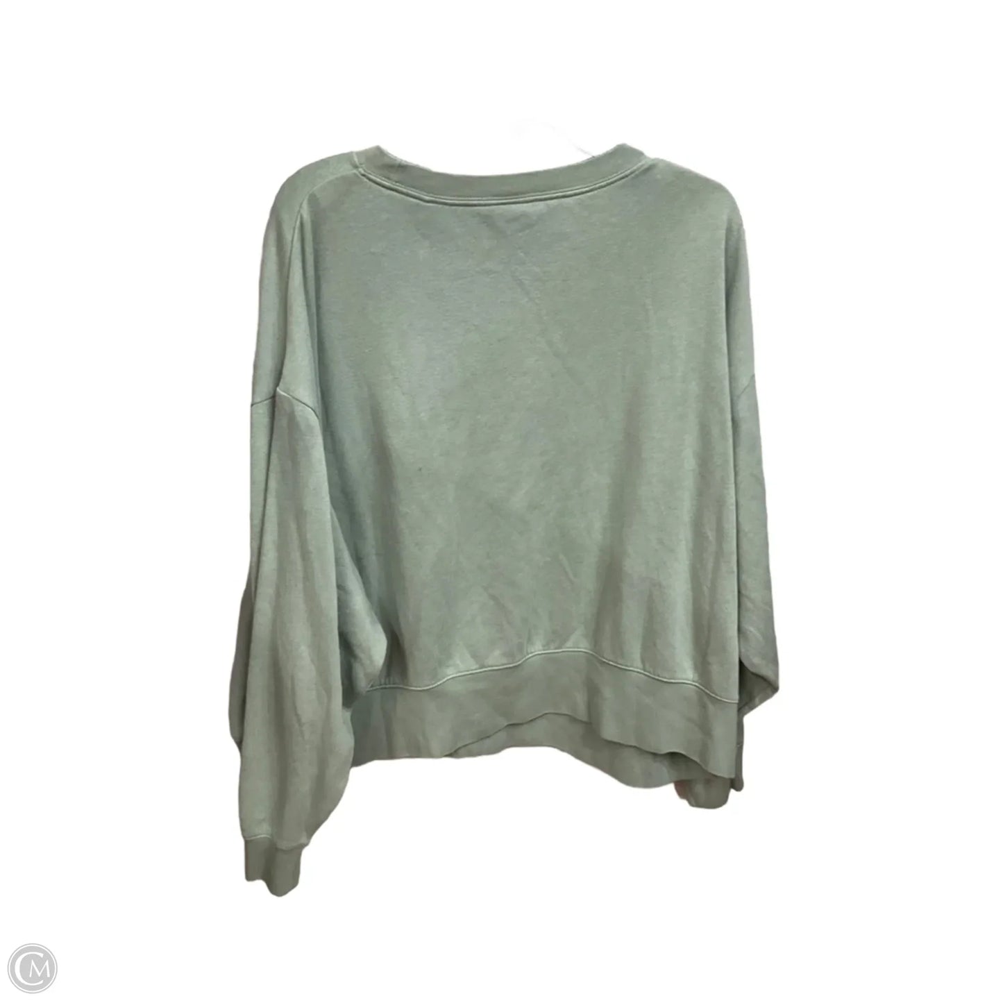 Sweatshirt Collar By Nike Apparel In Green, Size: 2x