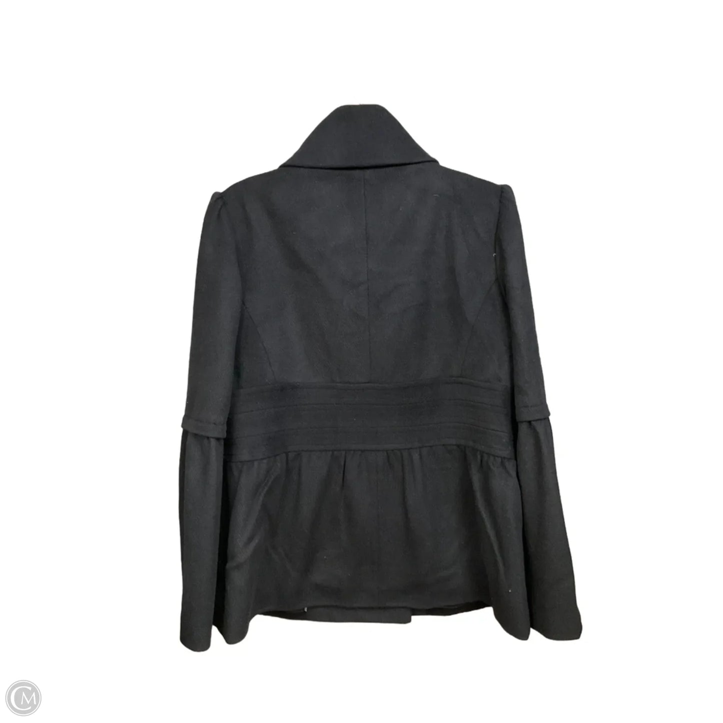 Coat Peacoat By Loft In Black, Size: L