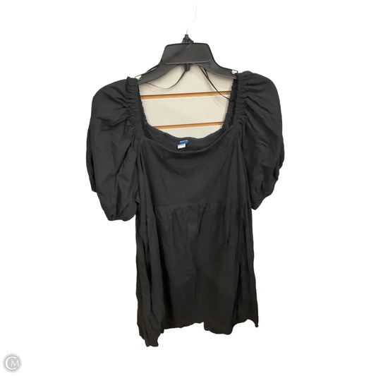 Dress Casual Midi By Old Navy In Black, Size: Xl