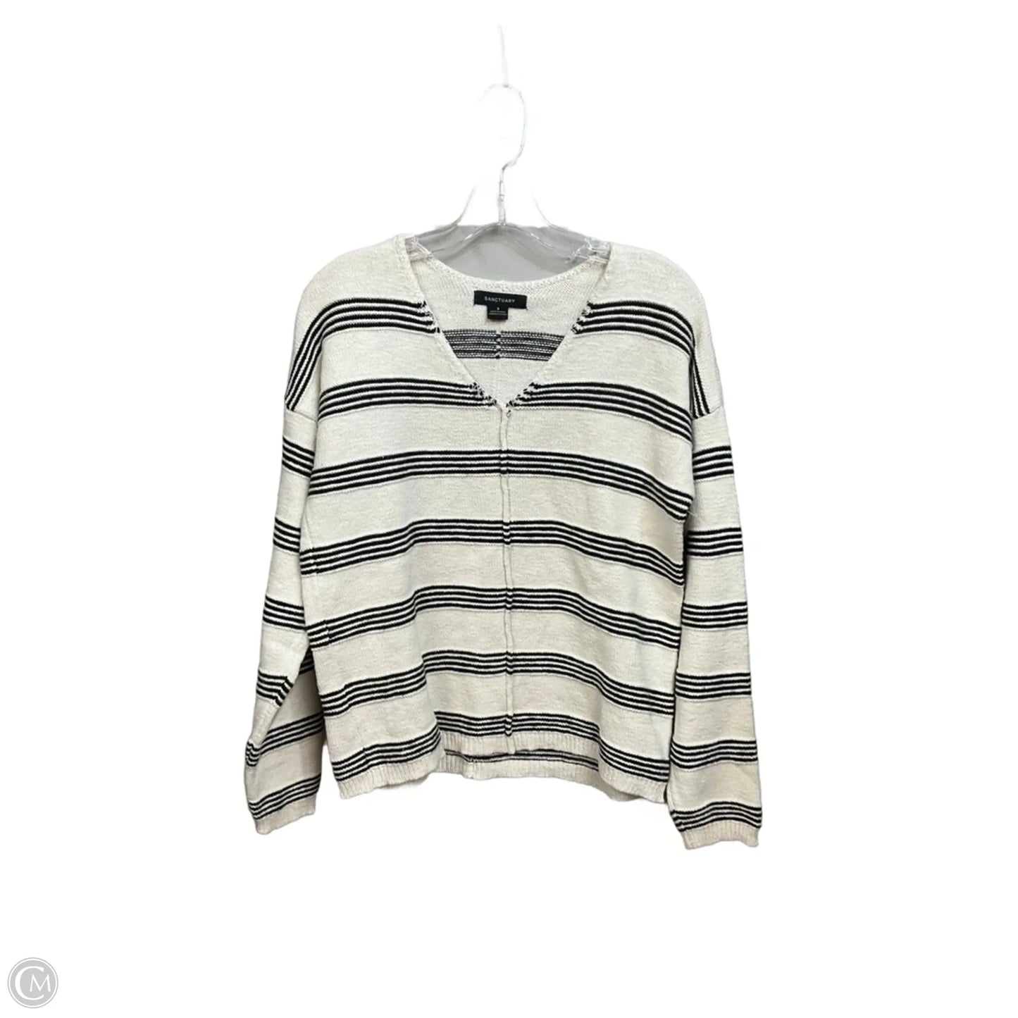 Sweater By Sanctuary In Black & White, Size: S