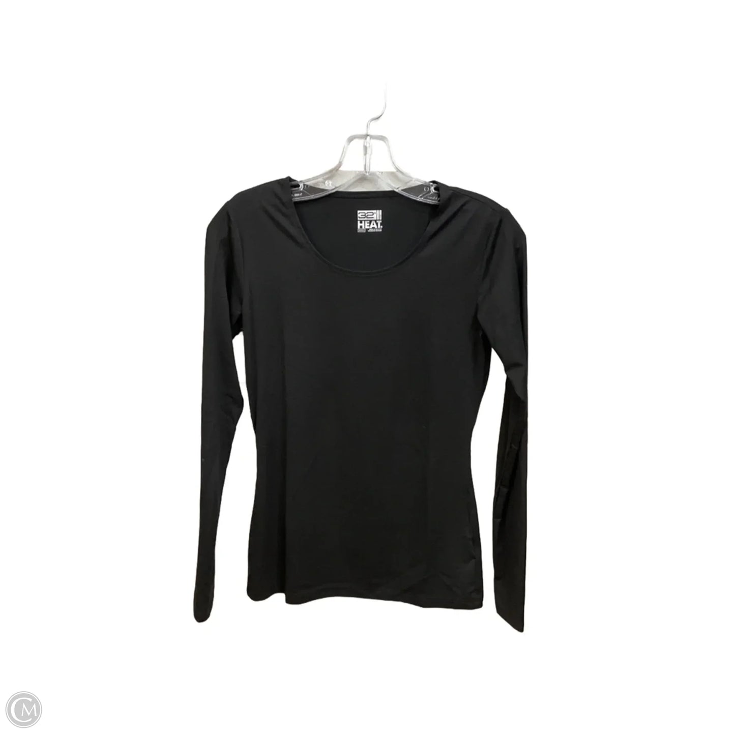 Top Long Sleeve Basic By 32 Degrees In Black, Size: Xs