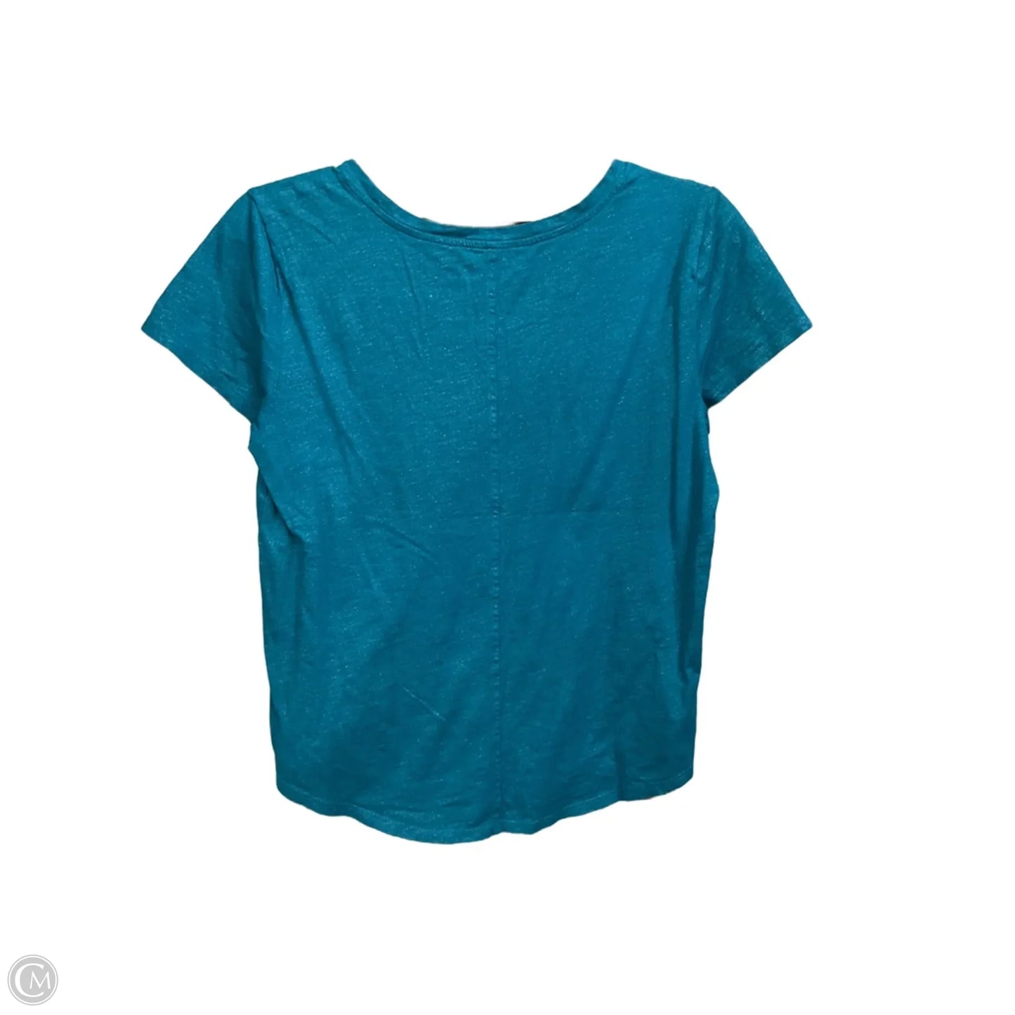 Top Short Sleeve By Loft In Green, Size: S