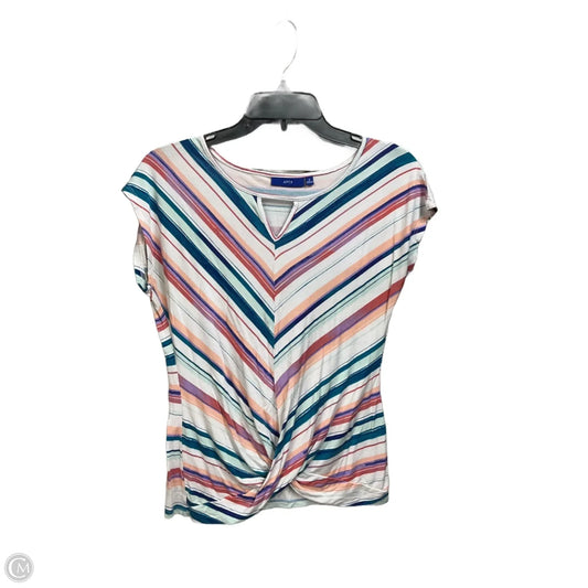 Top Short Sleeve By Apt 9 In Multi-colored, Size: S