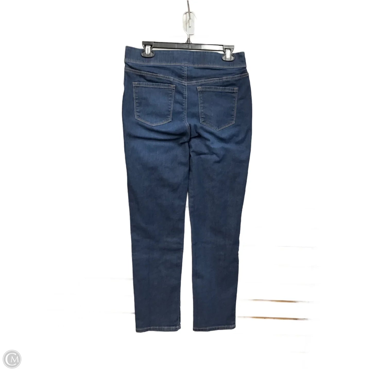 Jeans Straight By Gloria Vanderbilt In Blue Denim, Size: 10