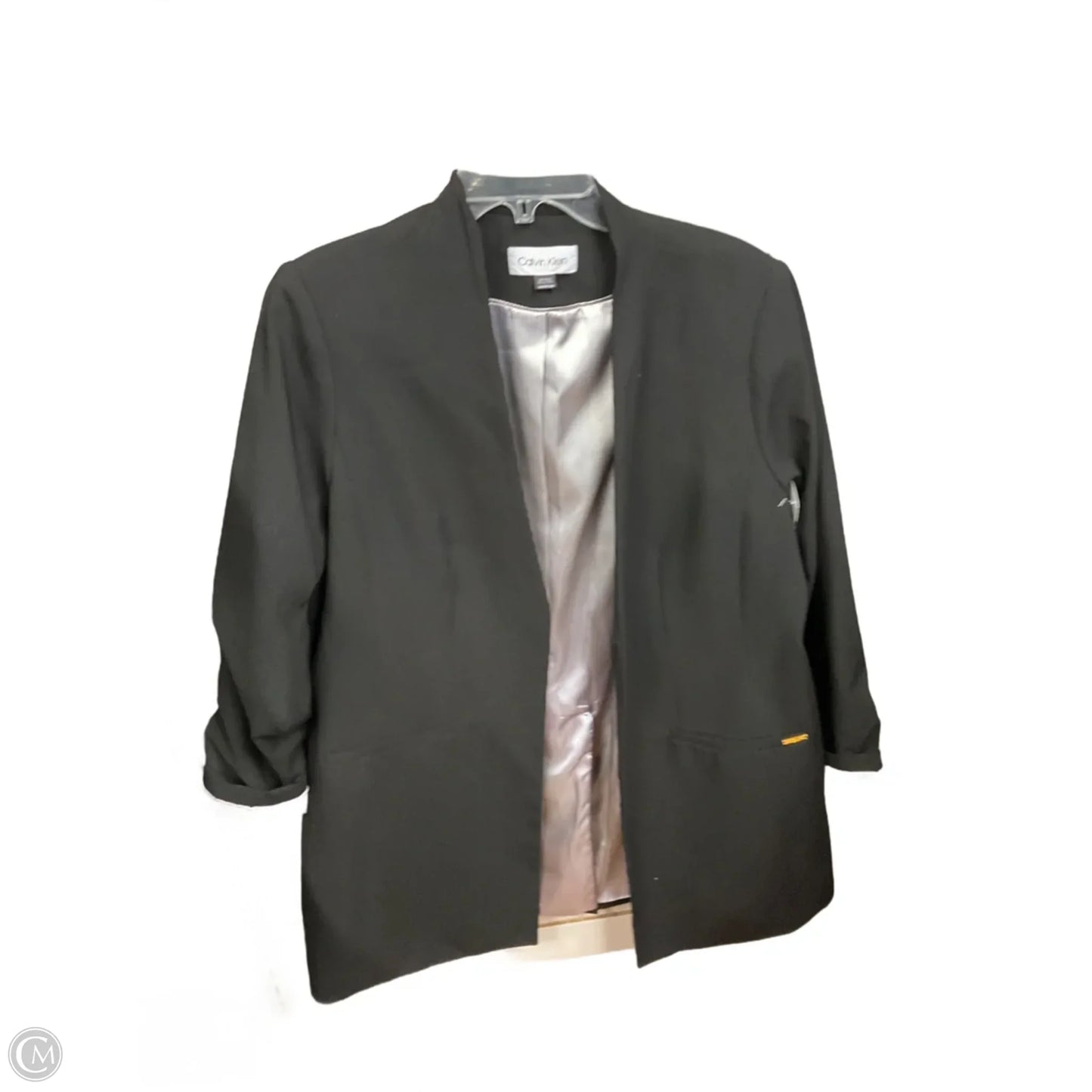 Blazer By Calvin Klein In Black, Size: L