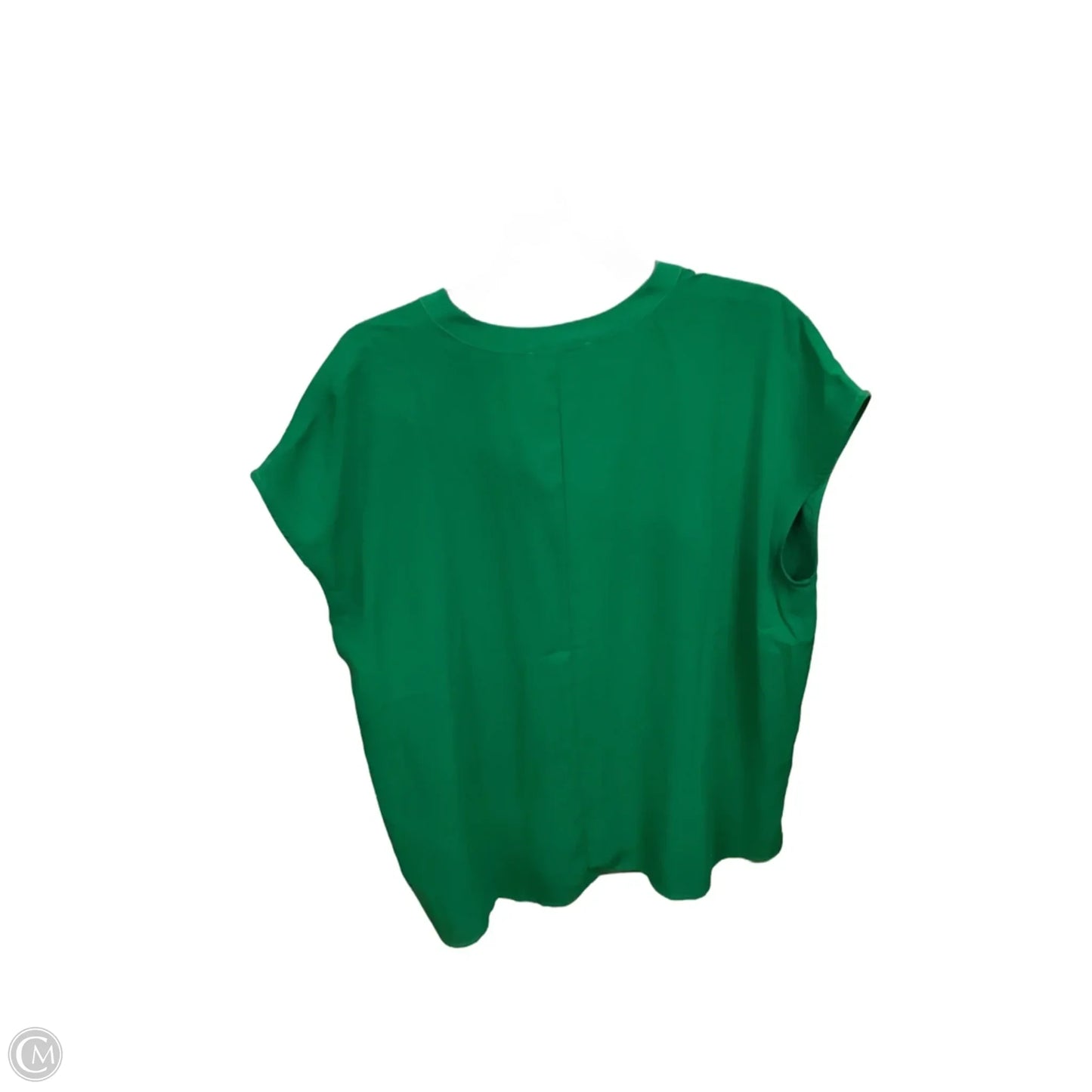 Top Sleeveless By Eloquii In Green, Size: L