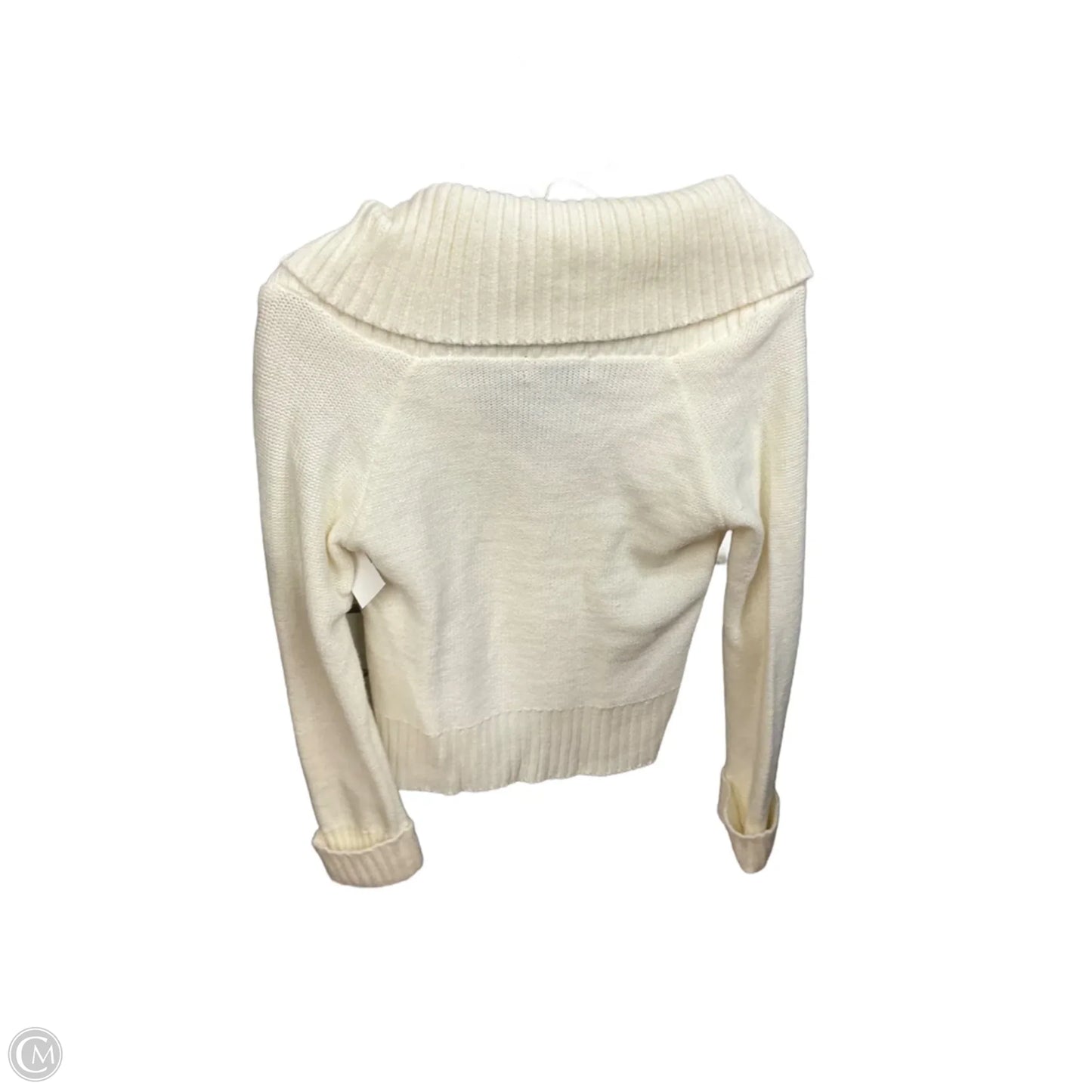 Cardigan By Say What In White, Size: Xl