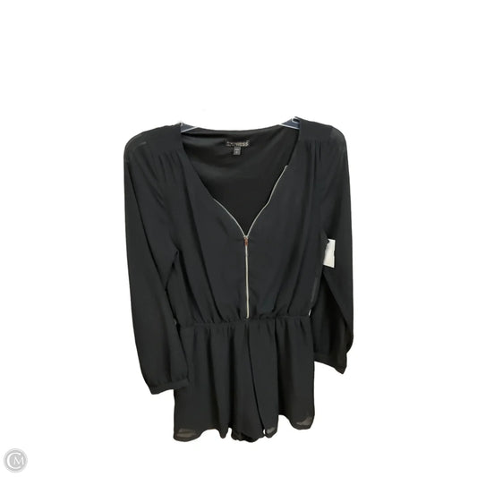 Romper By Express In Black, Size: S