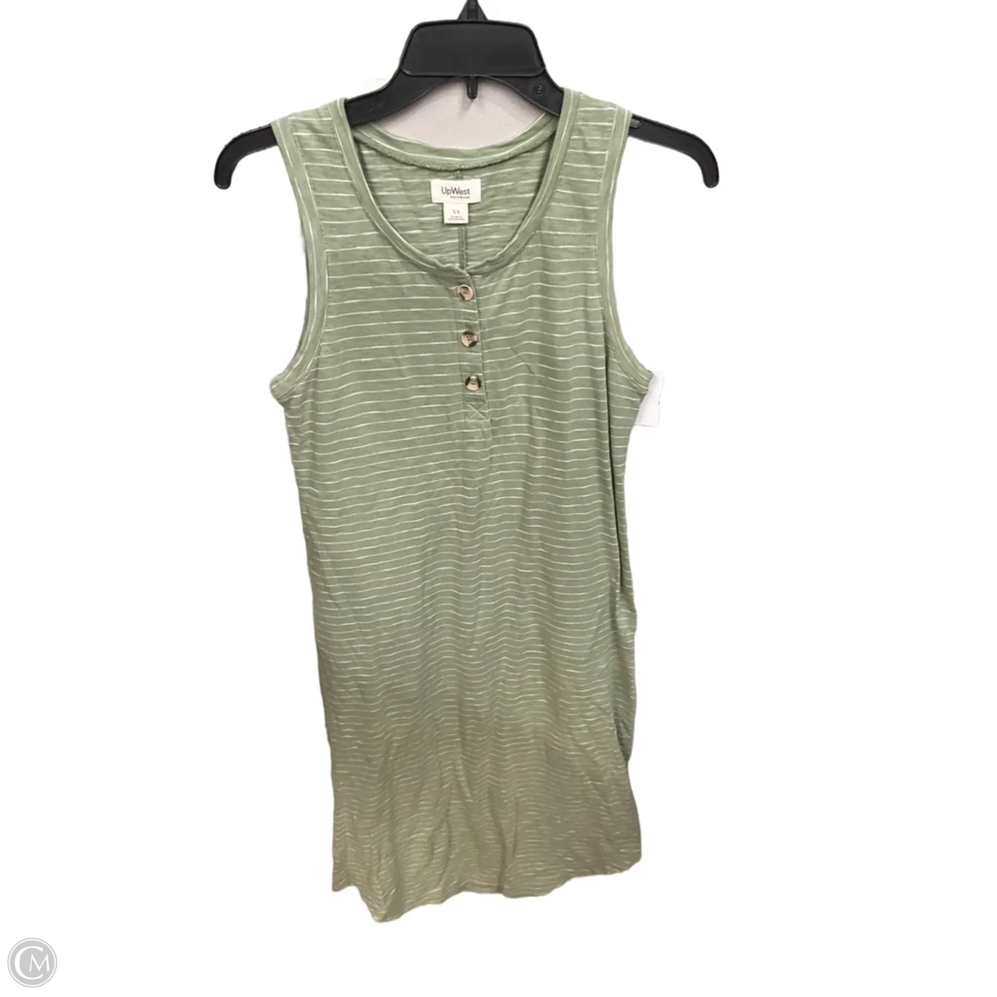 Dress Casual Maxi By Upwest In Striped Pattern, Size: Xs