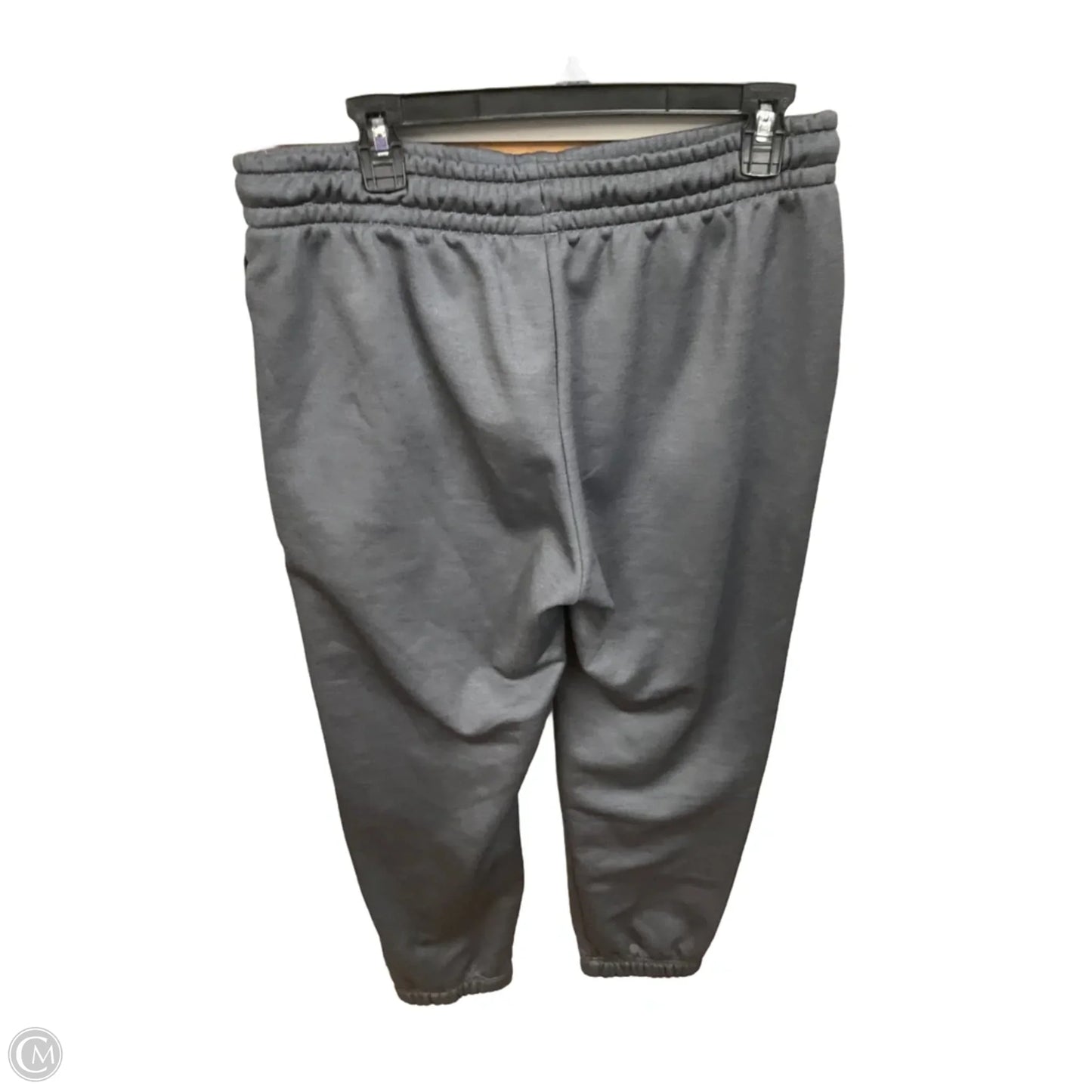 Athletic Pants By Nike Apparel In Grey, Size: L