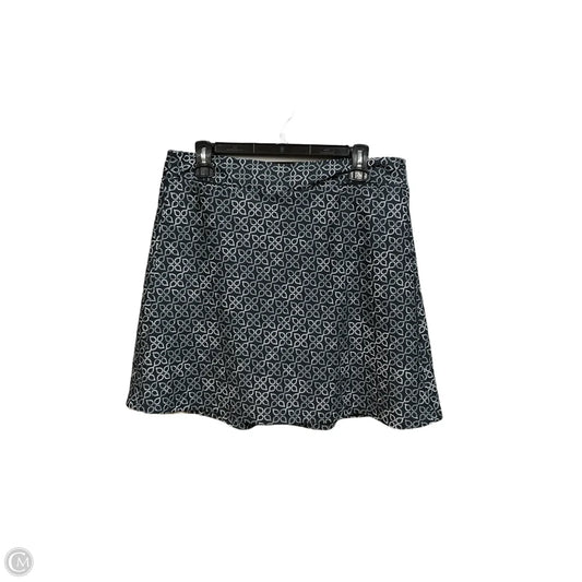 Skort By Croft And Barrow In Black & White, Size: 8