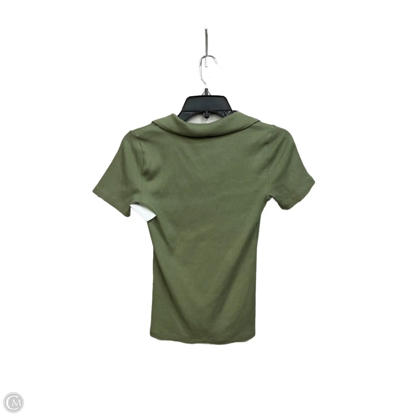 Top Short Sleeve By J. Crew In Green, Size: Xs