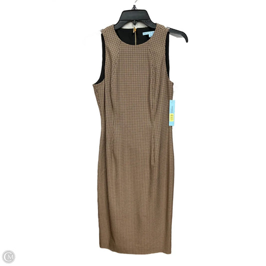 Dress Casual Midi By Antonio Melani In Brown, Size: S
