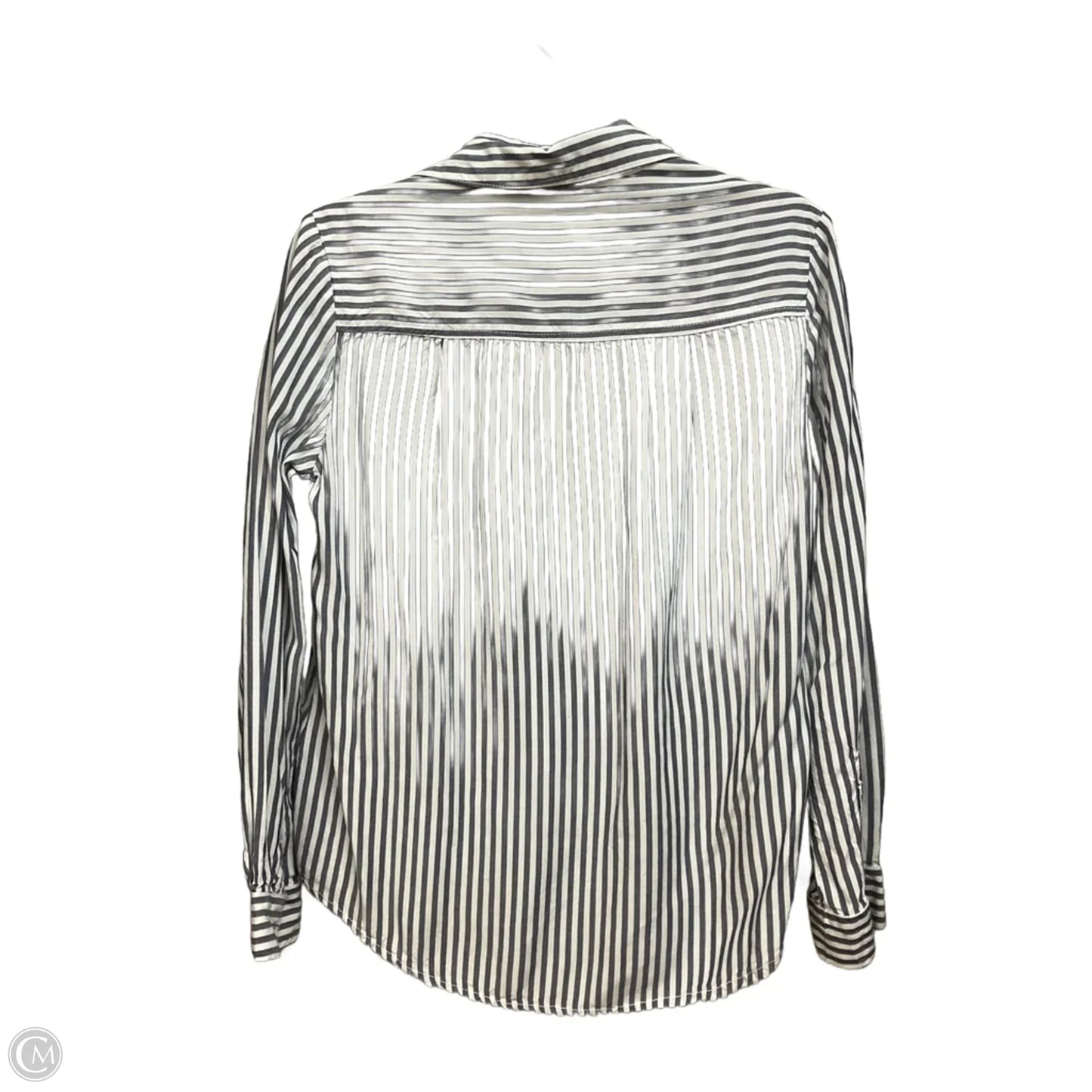 Top Long Sleeve By Beachlunchlounge In Striped Pattern, Size: S
