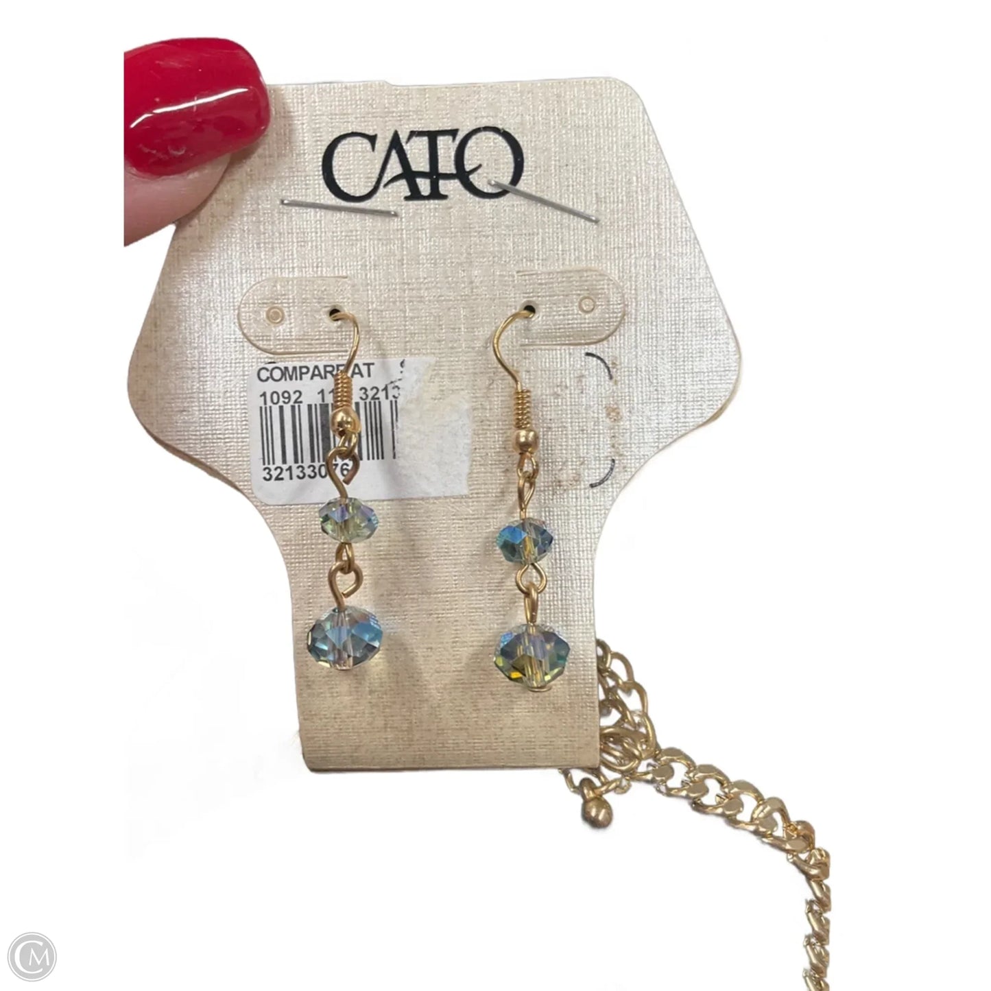 Necklace Set By Cato, Size: 02 Piece Set